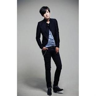 秋冬新款韩版男装纯棉加厚男士小西服百搭立领中山装外套X04