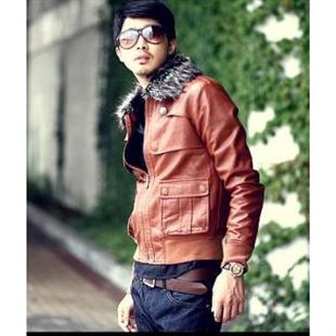 秋冬新款 男式皮衣 商务休闲 皮外套 高品质气质内加棉962