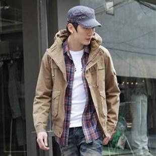 秋装新款！精品男式夹克 时尚潮流纯棉夹克！男上衣 0136