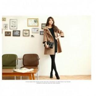 HJ 6032 大气 时尚 个性毛呢外套