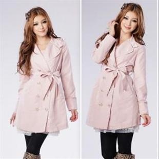 秋装新款 蜜西娅MW2119显瘦气质翻领风衣